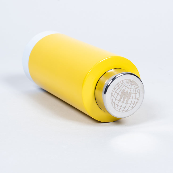 Pantone 109C Water Bottle