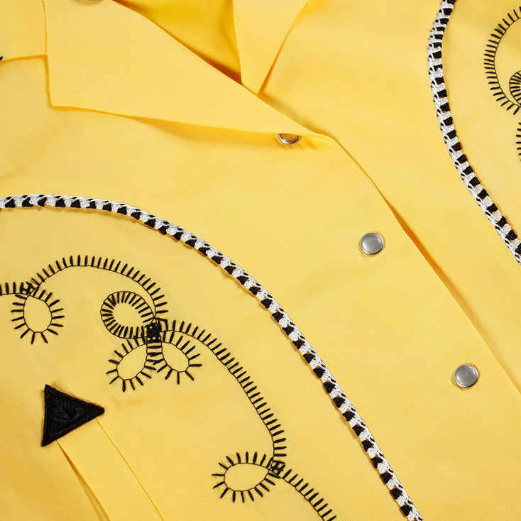 x H Bar C Slim Cut Yellow Bolero