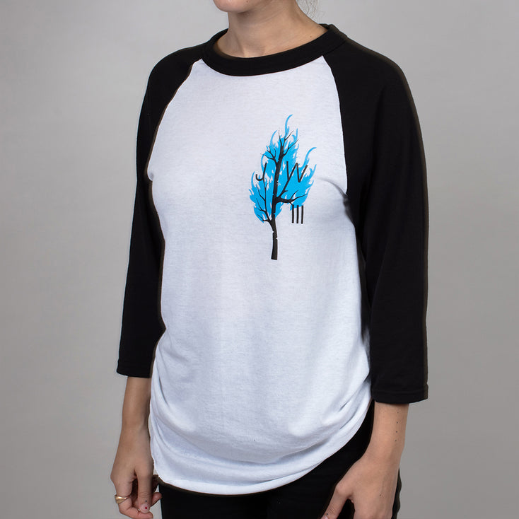 On Fire From Within Raglan