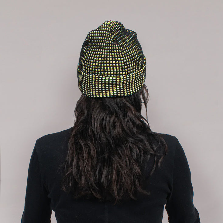 Tri-Color Grid Rib Hat