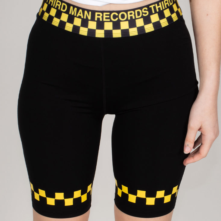 Checkered Bike Shorts