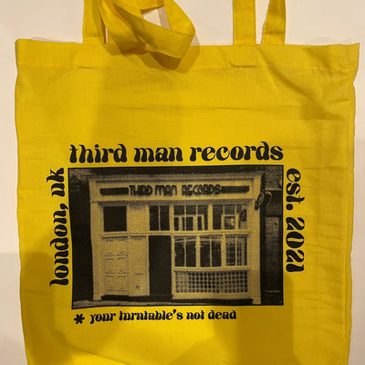 London Storefront Yellow Tote