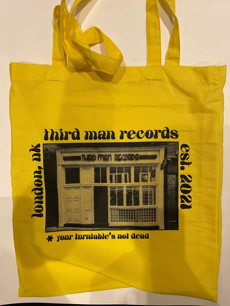 London Storefront Yellow Tote