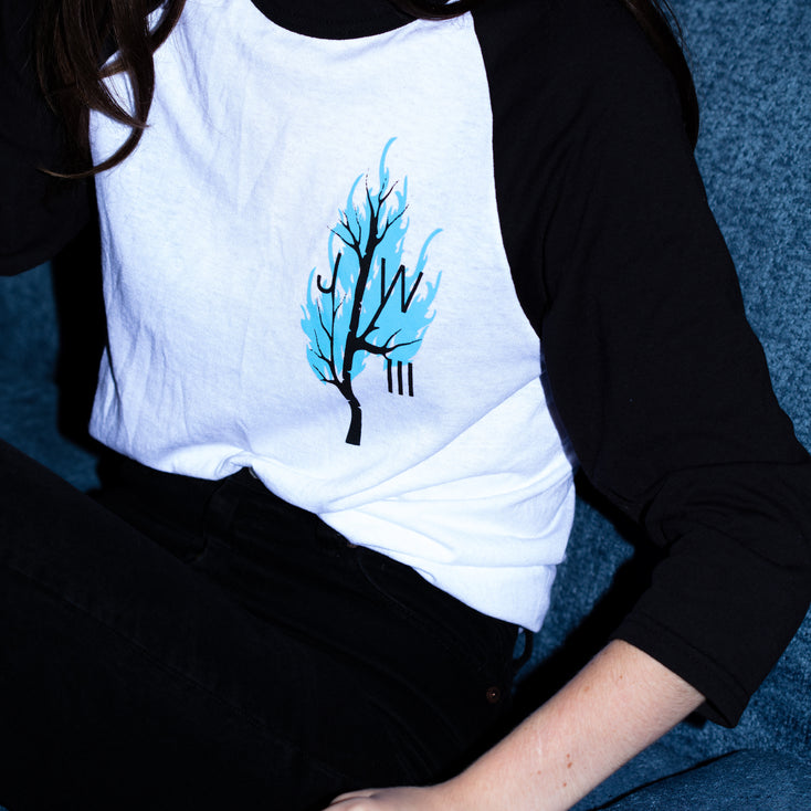 On Fire From Within Raglan