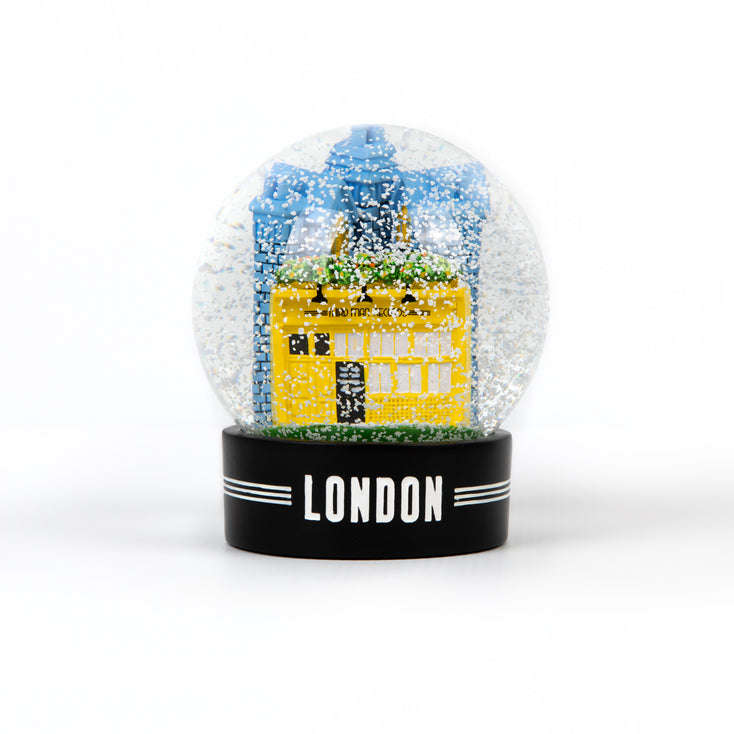 London Storefront Snow Globe