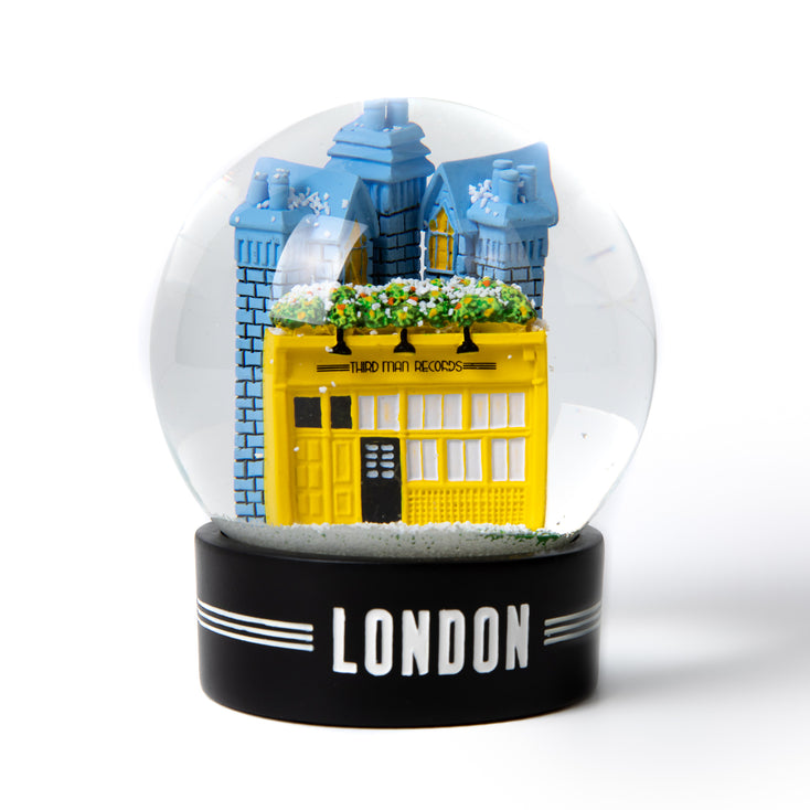 London Storefront Snow Globe