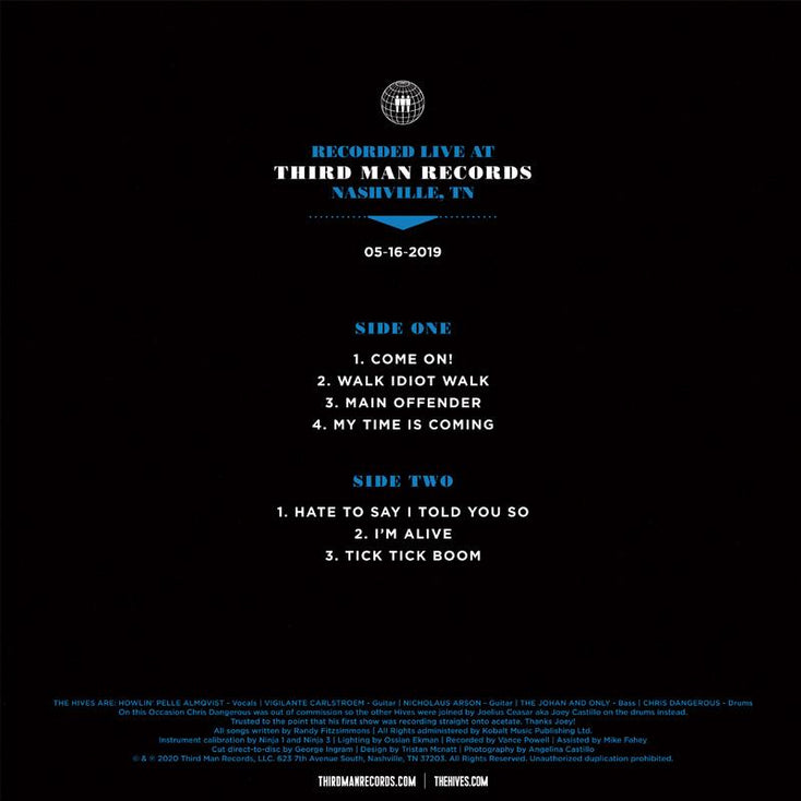 The Hives: Live at Third Man Records