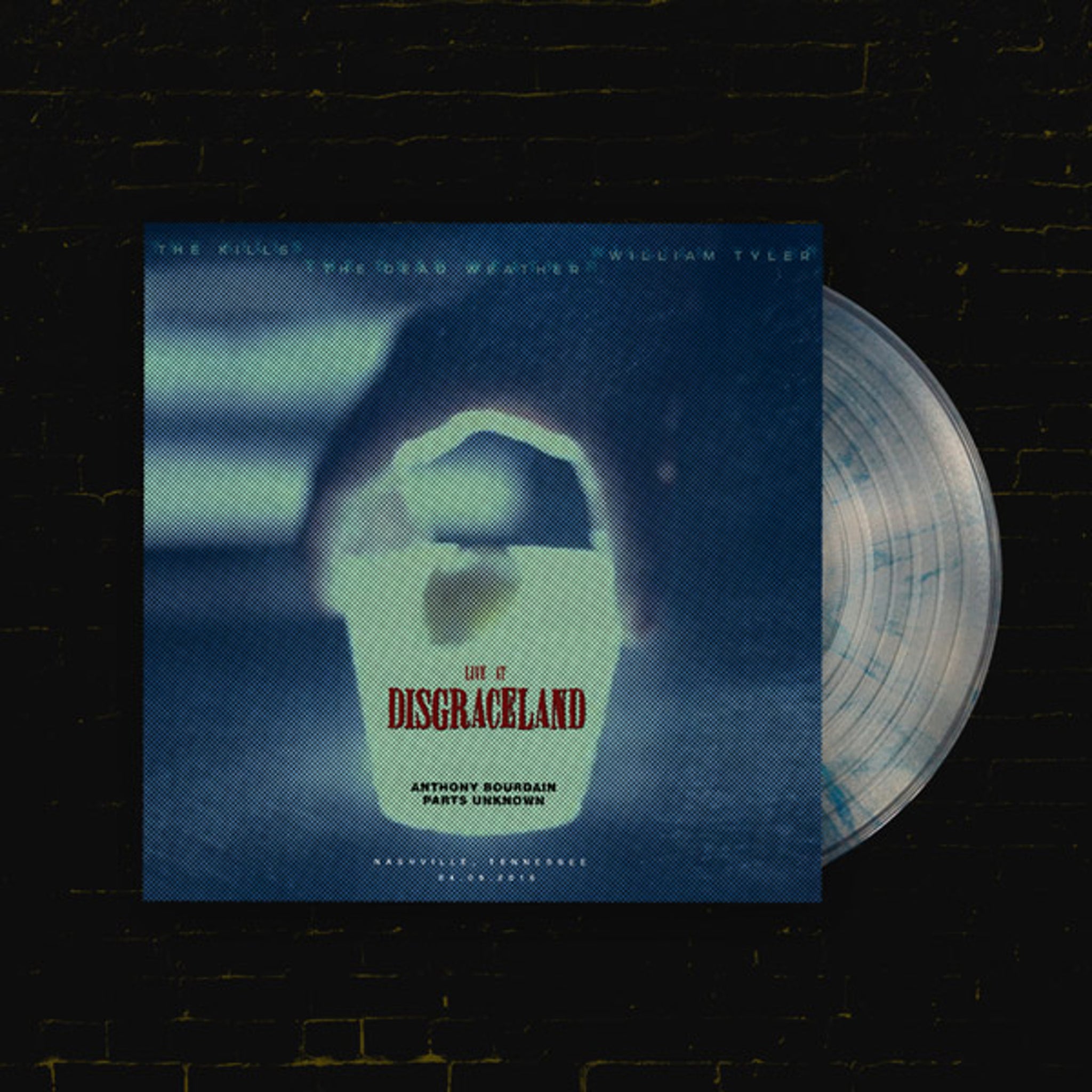 Vault 30: Live at Disgraceland (Limited Edition Transparent Vinyl with Blue Streaks)