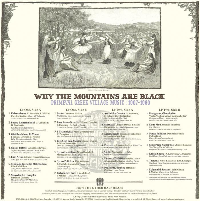 Why The Mountains Are Black: Primeval Greek Village Music 1907-1960