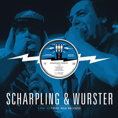 Scharpling & Wurster Live at Third Man Records (Limited Edition Black & Blue Vinyl)
