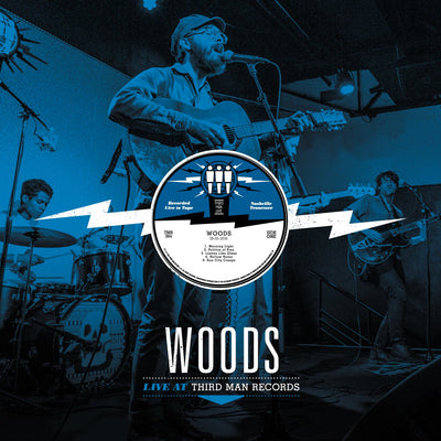 Woods Live at Third Man Records (Limited Edition Black & Blue Vinyl)