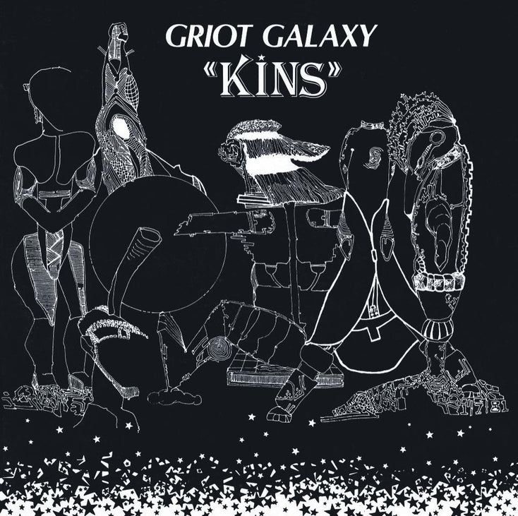Griot Galaxy - Kins 12 inch vinyl cover