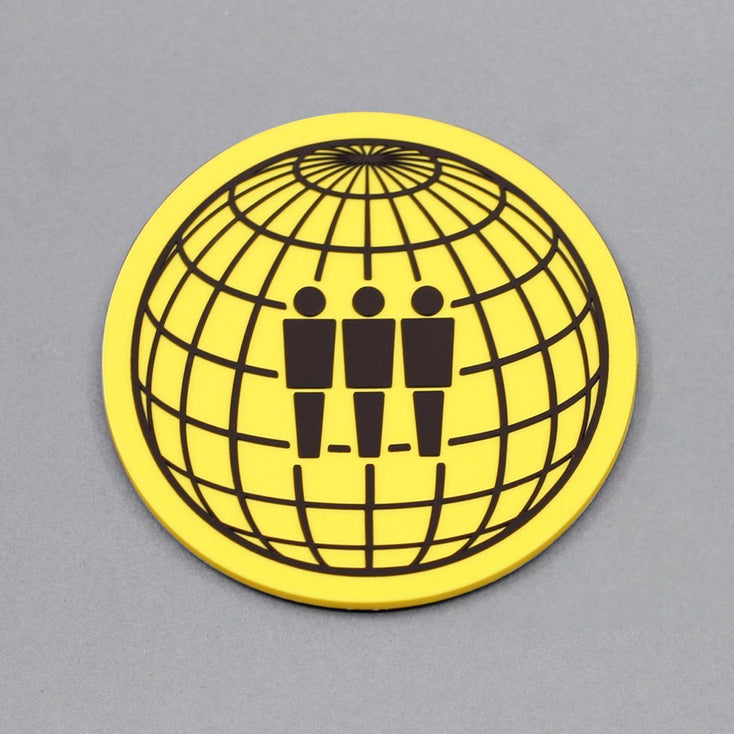 Modern Globe Rubber Magnet